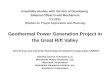 Geothermal Power Generation Project in the Great Rift Valley
