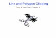 Line and Polygon Clipping - Brandeis University
