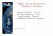 NASA AIST-05 Sensor Web PI Meeting - Feedback