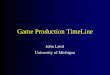 Game Production Time Line