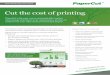 Cut the cost of printing - PaperCut