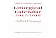Joyful Catholic Families Liturgical Calendar