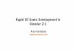 Rapid 3D Game Development in Blender 2 - PyCon