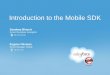 Introduction to the Mobile SDK