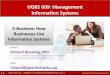 UGBS 609: Management Information Systems -   - Get a