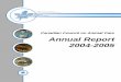 Canadian Council on Animal Care Annual Report 2004-2005
