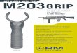 GET A GRIP WITH THE M203GRIP - M203grip - M203 40mm Grenade