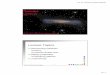 Galaxies Lecture Topics