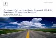 Annual Privatization Report 2010: Surface Transportation