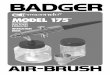 Crescendo 175 - Badger Air-Brush Co. Home Page