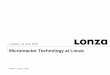Microreactor Technology at Lonza - Lonza: A Global Leader In Life