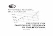 Report on Gasoline Pricing in CA, 2000 - California