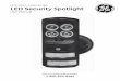 MOTION-TRACKING LED Security Spotlight - GE Consumer Electronic
