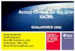 Access Control for the Grid: XACML