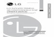 LG PACKAGED TERMINAL AIR CONDITIONER/HEAT PUMP