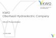 KWO Oberhasli Hydroelectric Company