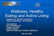 Wellness, Healthy Eating and Active Living - NCSL Home