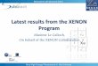 Latest results from XENON100