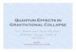 Quantum Effects in Gravitational Collapse