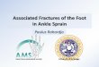 Associated Fractures of the Foot in Ankle Sprain