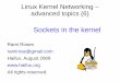 Linux Kernel Networking â€“ advanced topics (6)