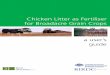 Chicken Litter as Fertiliser for Broadacre Grain Crops a user