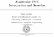 Automotive EMC Introduction and Overview - Clemson University