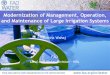 Modernization of Management, Operation, and Maintenance of 