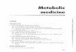 Metabolic medicine -