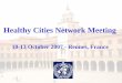 Healthy Cities Network Meeting