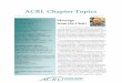 ACRL Chapter Topics - American Library Association