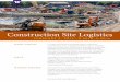 Construction Site Logistics - University of Washington