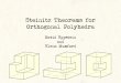 Steinitz Theorems for Orthogonal Polyhedra