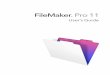 FileMaker Pro 11 User's Guide - Database Software | FileMaker