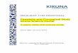 REQUEST FOR PROPOSAL Feasibility and Conceptual Study Kiruna