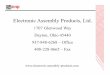 EAP Company Bio - Expansion - Electronic Assembly Products