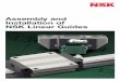 Assembly and Installation of NSK Linear Guides