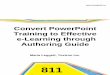 Convert PowerPoint Training to Effective e-Learning through