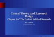Causal Theory and Research Design