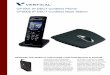 Vertical CP1001-2002 IP DECT Cordless Base Station and Phone