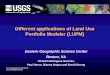 Different applications of Land Use Portfolio Modeler (LUPM)