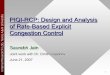 PIQI-RCP: Design and Analysis of Rate -Based Explicit of 