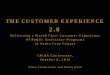 Creating a World Class Customer Experience
