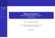 Microeconomics I 44715 (1396-97 1st Term) - Group 1 