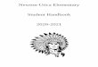 Newton-Utica Elementary Student Handbook 2020-2021