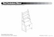 Assembly Instructions Encore Bookcase with Cabinet PAGE 1 