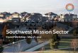 Southwest Mission Sector - eSCRIBE Meetings