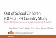 Out of School Children (OOSC) : PH Country Study