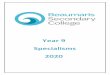 Year 9 Course Handbook - Beaumaris Secondary College
