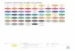 colour chart Van Gogh oil pastels - Royal Talens